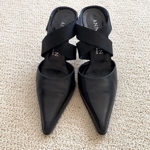 Anne Klein Black Pumps Size 7.5